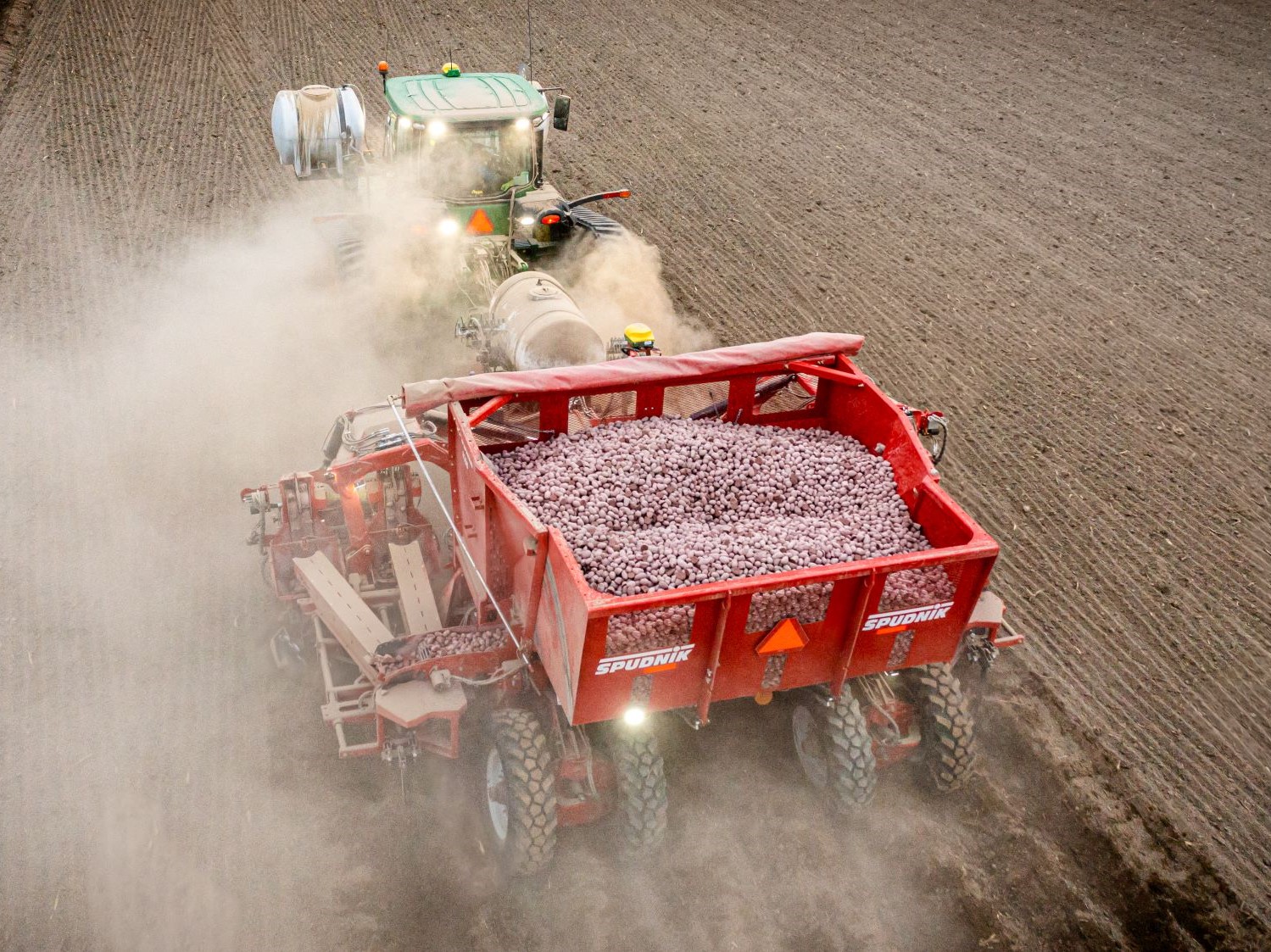 8 Row Folding Potato Planter | Spudnik Equipment | Idaho