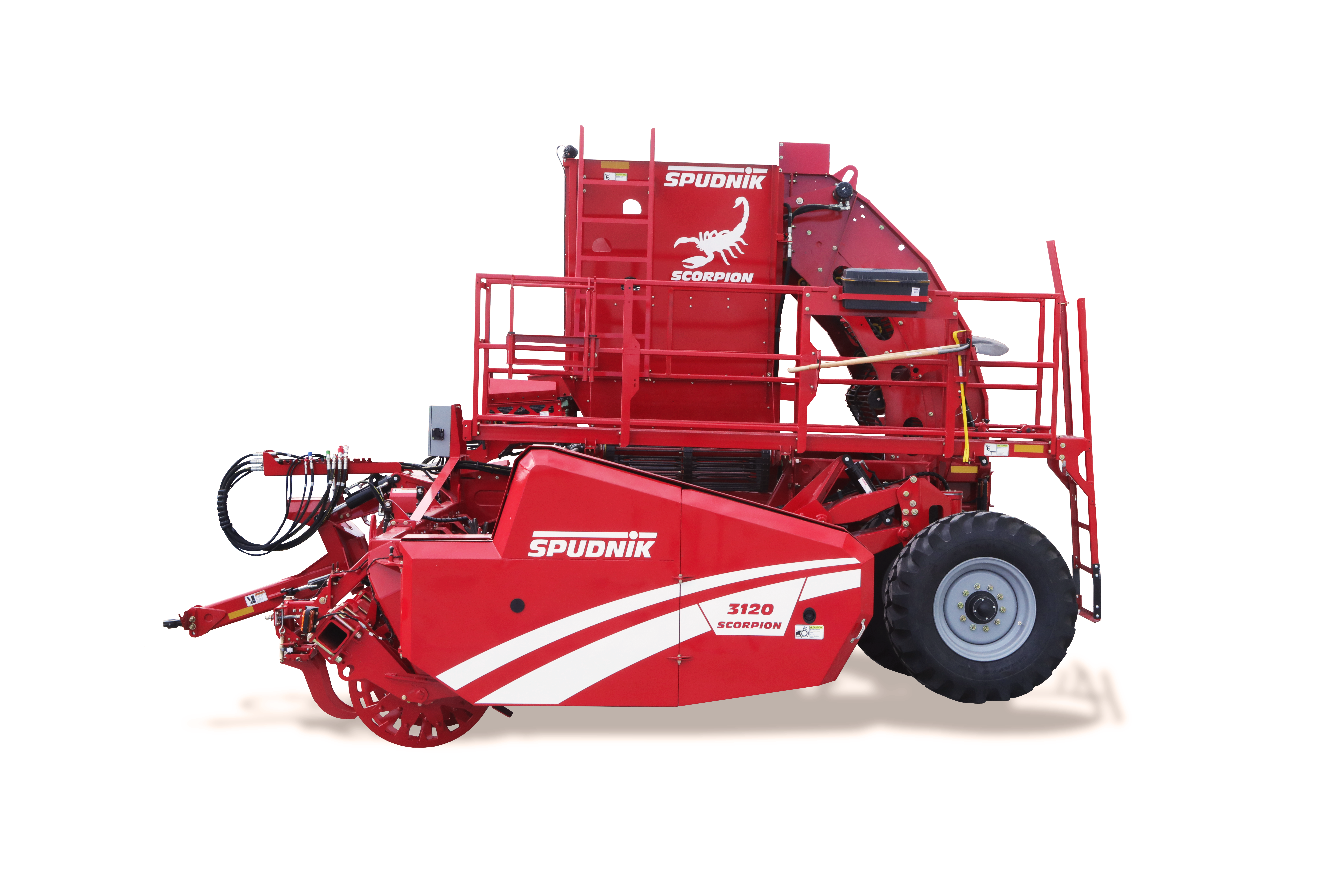 The 3120 Scorpion Sugarbeets Spudnik's piece of equipment.
